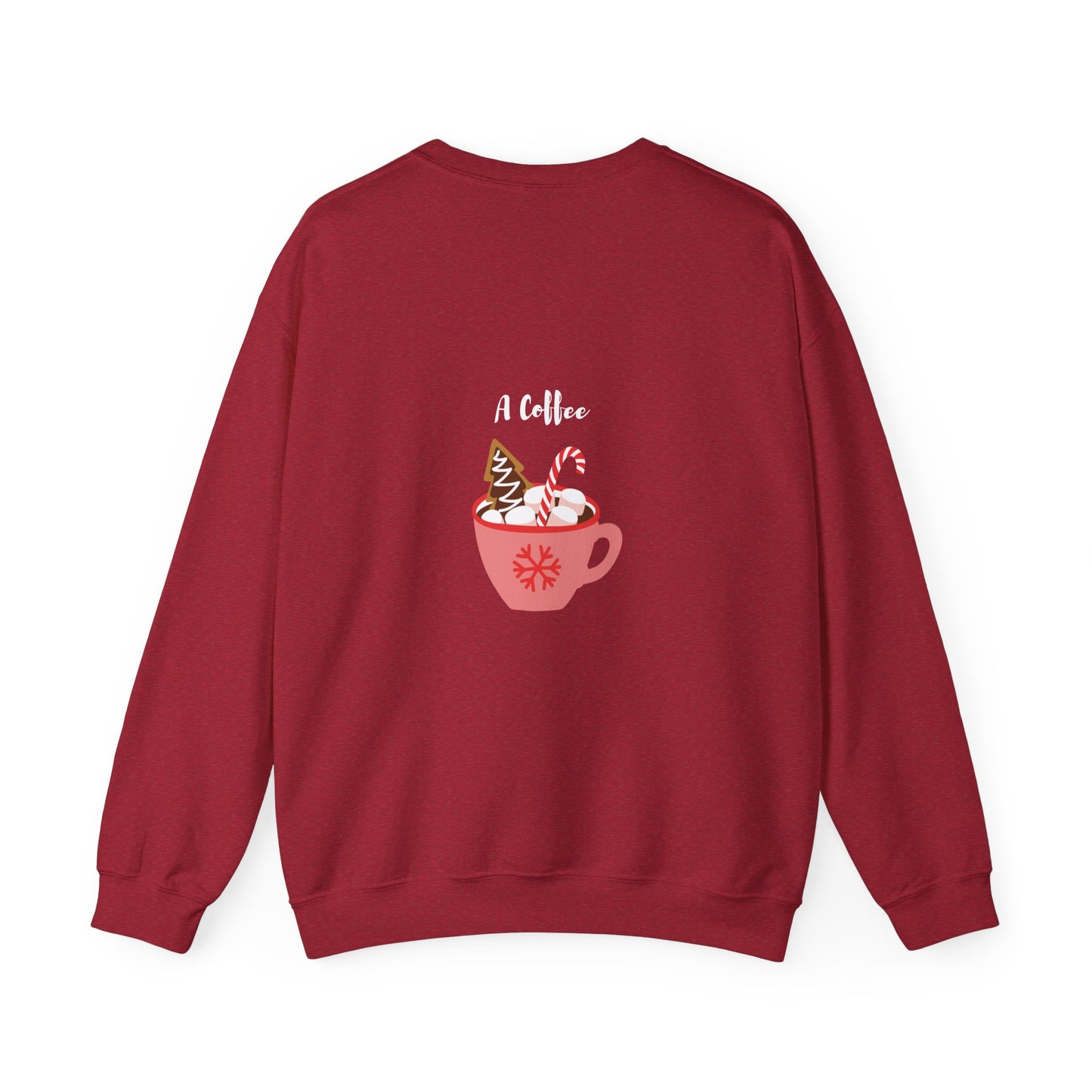 All I want for Christmas is... A Coffee: Unisex Heavy Blend™ Crewneck Sweatshirt