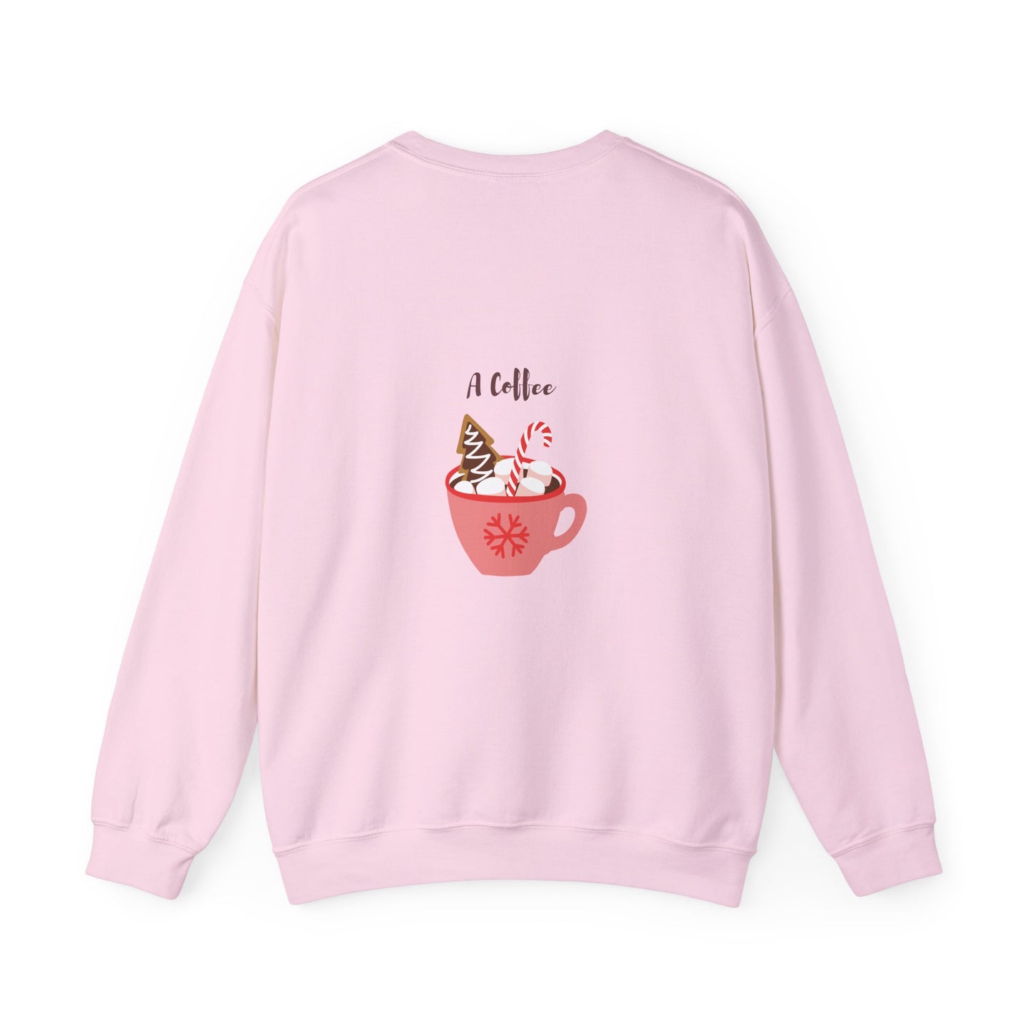 All I want for Christmas is... A Coffee: Unisex Heavy Blend™ Crewneck Sweatshirt