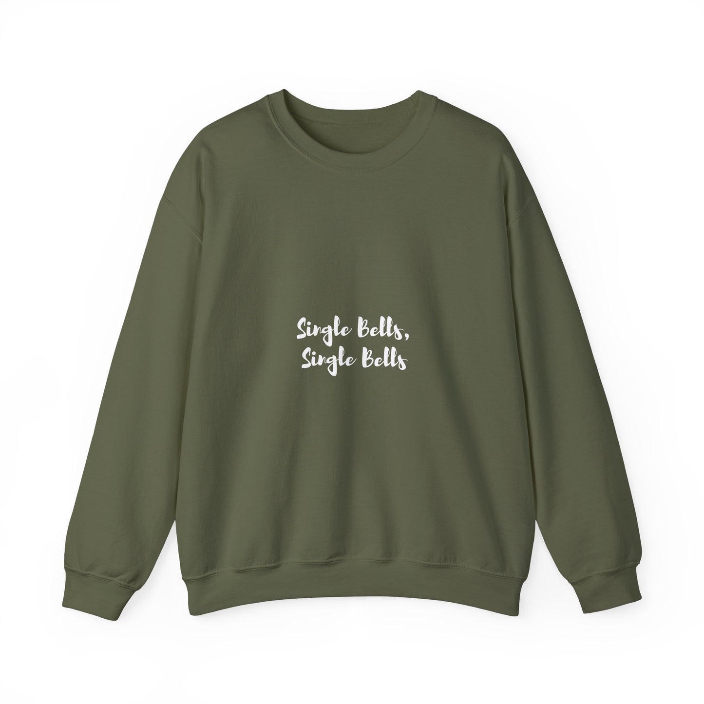 Single Bells: Unisex Heavy Blend™ Crewneck Sweatshirt