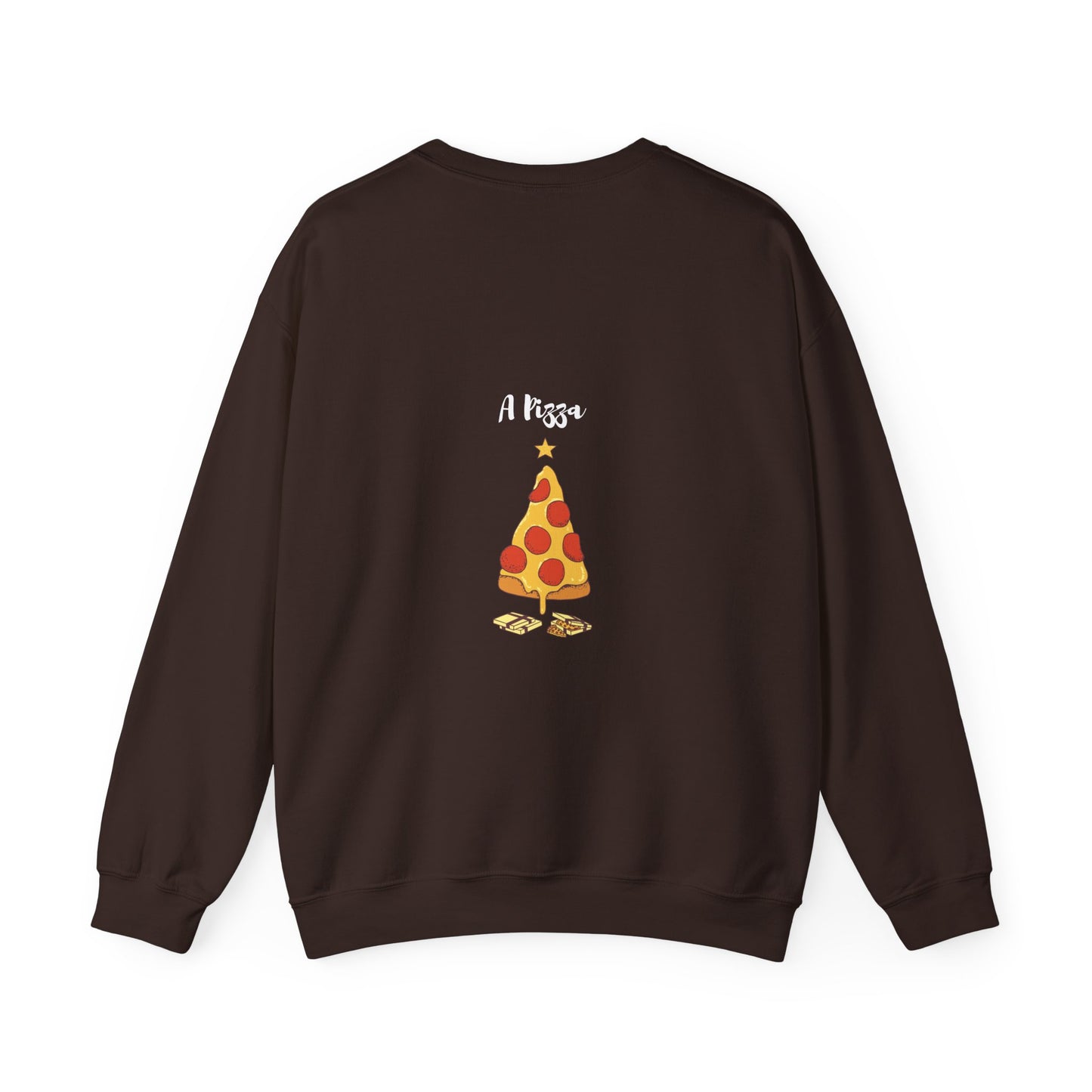 All I want for Christmas is... A Pizza: Unisex Heavy Blend™ Crewneck Sweatshirt