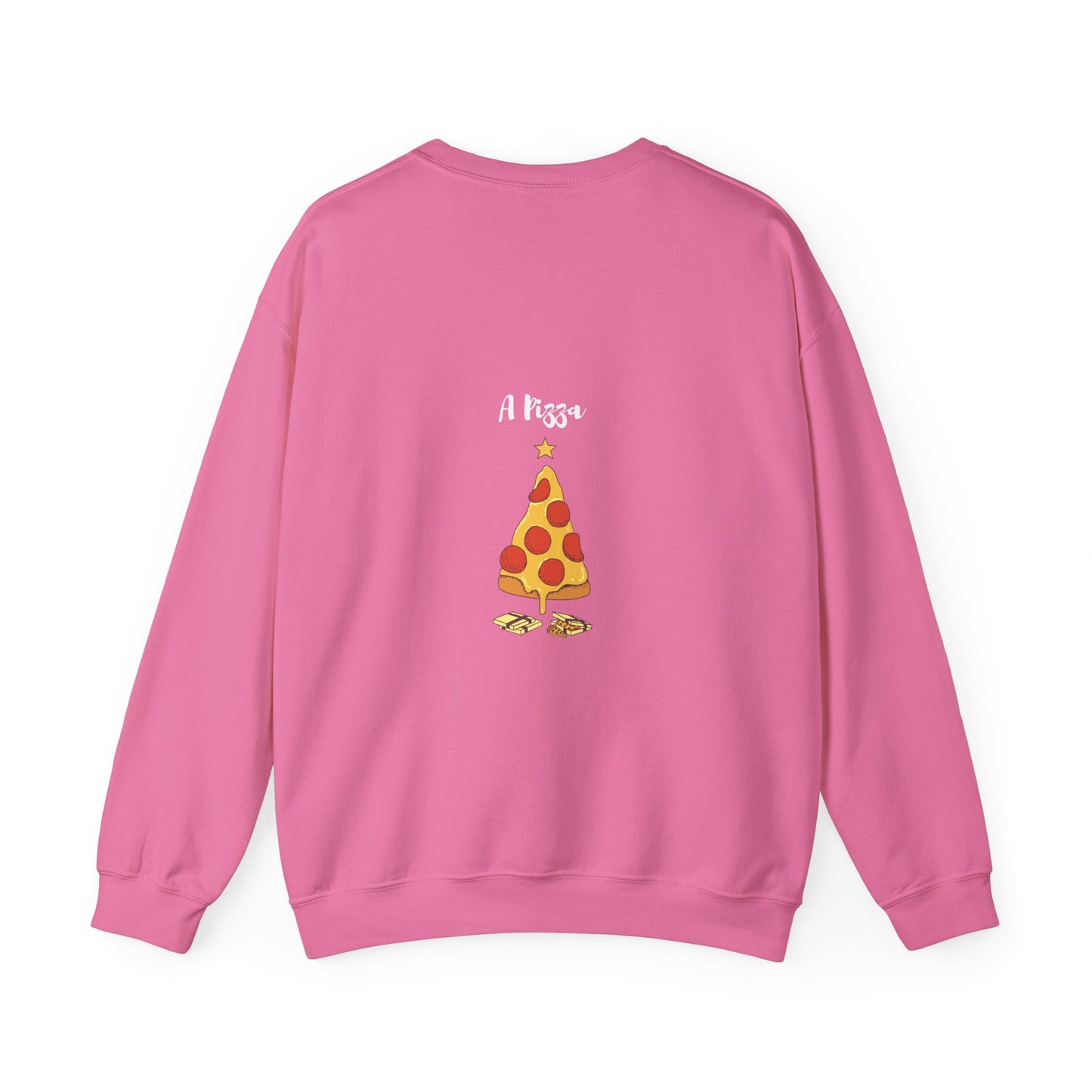 All I want for Christmas is... A Pizza: Unisex Heavy Blend™ Crewneck Sweatshirt