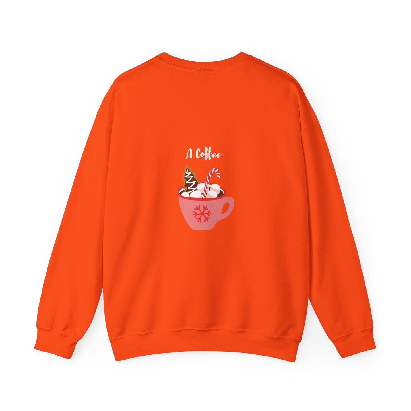 All I want for Christmas is... A Coffee: Unisex Heavy Blend™ Crewneck Sweatshirt