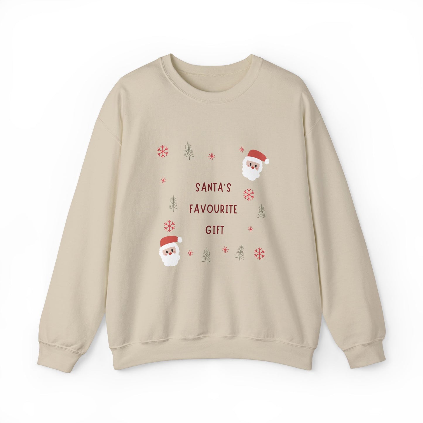 Santa's Favourite Gift: Unisex Heavy Blend™ Crewneck Sweatshirt