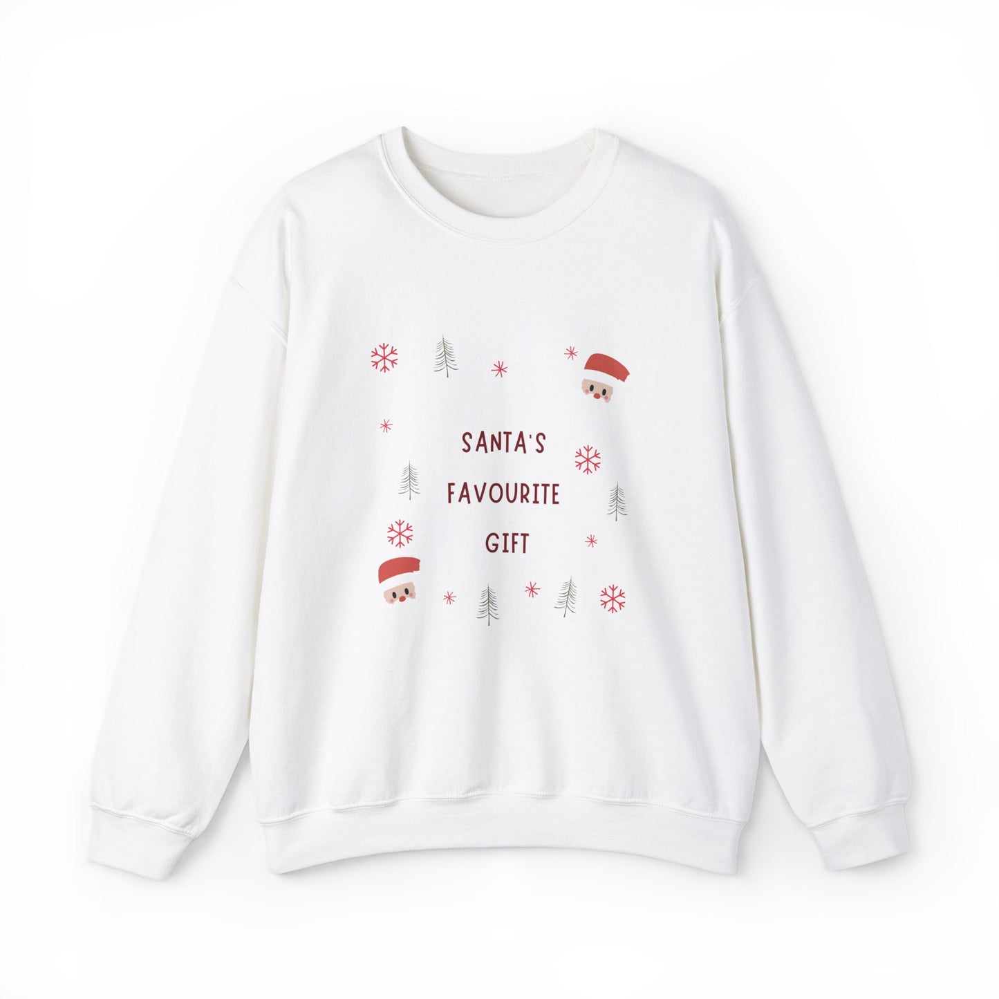 Santa's Favourite Gift: Unisex Heavy Blend™ Crewneck Sweatshirt