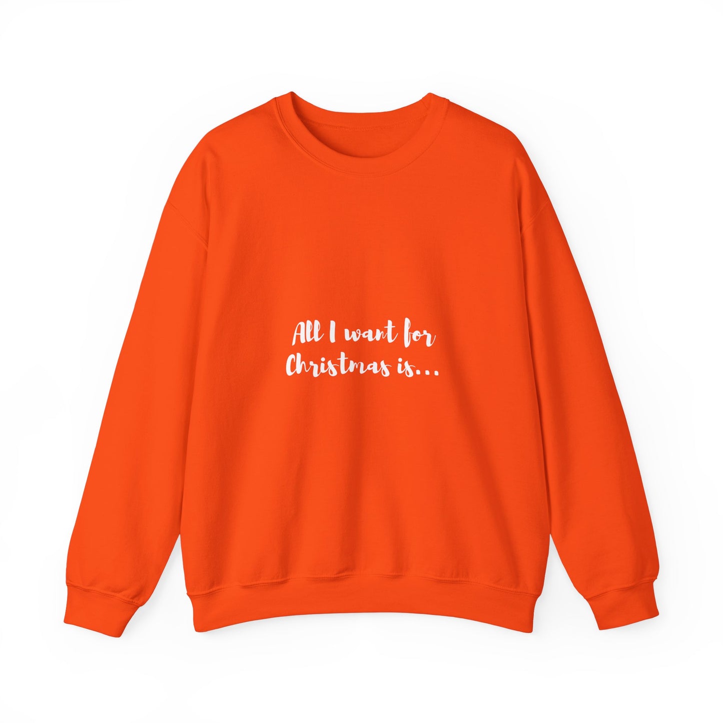 All I want for Christmas is... A Nap: Unisex Heavy Blend™ Crewneck Sweatshirt